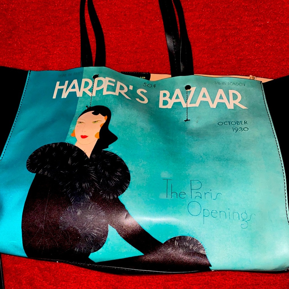 Harper Bazaar vintage tote